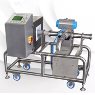 Máy dò kim loại thực phẩm chống thấm nước, có thể điều chỉnh, dùng trong ngành dược phẩm.