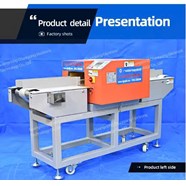 Máy dò kim loại chuyên dụng cho thực phẩm đông lạnh đóng gói trong thùng carton  
