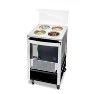 Tủ Bảo Quản Kem Gelato 4 Ngăn Nemox Sweet 4 Pozzetti i-Green