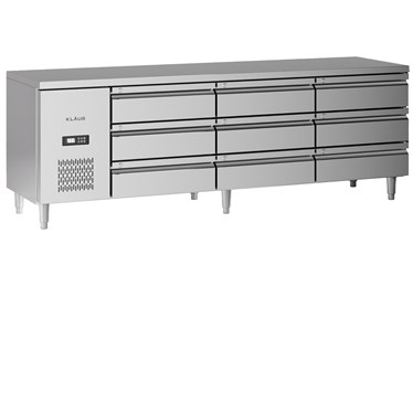 ban mat 9 ngan keo inox klaus kdc-1.1-3w hinh 1