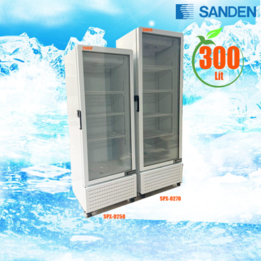 tu mat dung 1 canh kinh sanden spx-0250 hinh 1