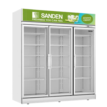tu mat 3 canh kinh sanden intercool spm-1800c  hinh 1