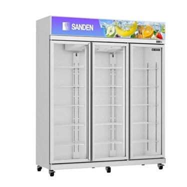 tu mat 3 canh kinh sanden intercool ypc-1650 hinh 1