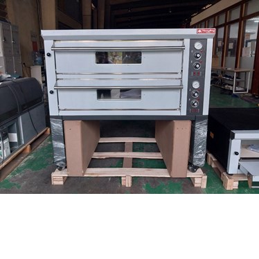 lo nuong pizza 2 tang dung gas hongling pzg-402a hinh 1