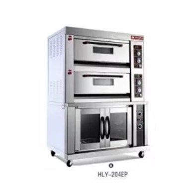 lo nuong 2 tang 4 khay dung gas co u bot hongling hly-204ep hinh 1