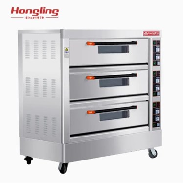lo nuong 3 tang 9 khay dung dien hongling xyf-3kal-t hinh 1