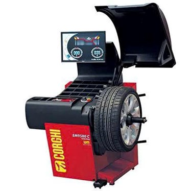 thiet bi can bang lop - corghi em9580 laserline hinh 1