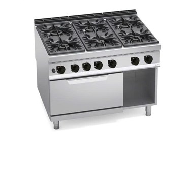 bep gas 6 bep tren lo gas lon g9f6+t hinh 1