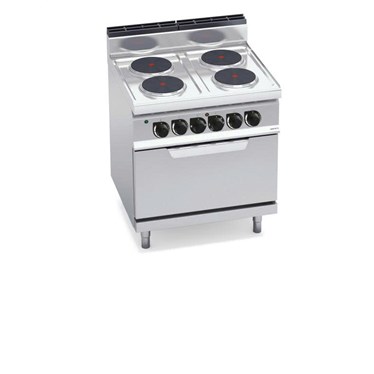 bep dien 4 mat tron voi lo nuong dien 2/1 e7p4+fe hinh 1