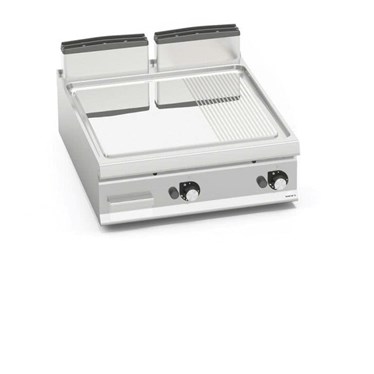 bep nuong gas - mat bep tron/co ranh, lam bang thep khong gi lxg9fm8-2/cpd hinh 1