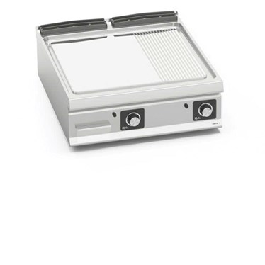 bep nuong dien - mat nuong tron/co ranh lam bang thep khong gi lxe9fm8p-2/cpd-bf hinh 1