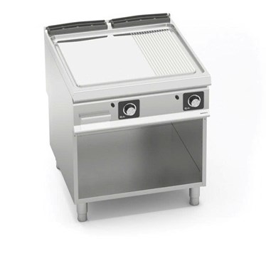 bep nuong dien kem tu - mat nuong tron/co ranh lam bang thep khong gi se9fm8mp-2/cpd-bf hinh 1