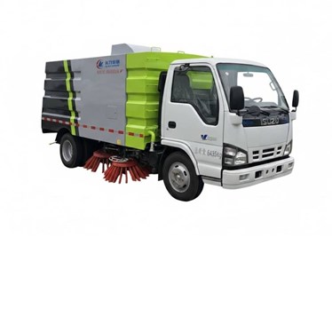 xe quet rac hut bui duong ql1070a5hay hinh 1