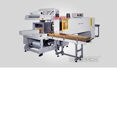 may dong goi co mang dang sleeve (ong) tu dong co xep chong (palletizing) st-6030ae + sm-6040 hinh 1