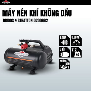 may nen khi khong dau 6l briggs & stratton 0200682  hinh 1