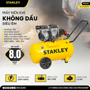 may nen khi khong dau 50l stanley sxcms1350he  hinh 1