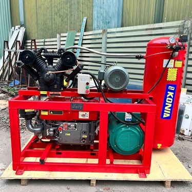 combo phat dien, may nen khi konia 32hp k32dg-250 hinh 1
