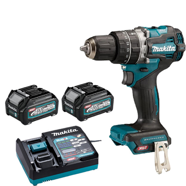 may khoan bua, van vit makita - hp002ga201 (40v*2 2.0ah) hinh 1