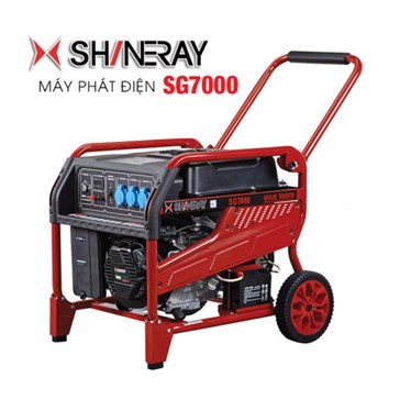 may phat dien chay xang shineray sg7000 (5kw) khong de  hinh 1