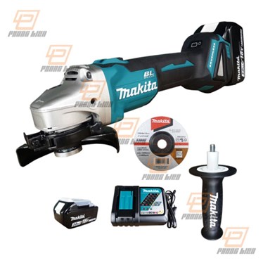 may mai goc makita - dga404rtj2 (100mm-18v*2 5.0ah)  hinh 1