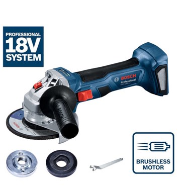 may mai goc bosch gws180-li 100mm (18v*2. 4.0ah)/06019h90k1   hinh 1