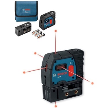 may can muc dinh vi diem laser tia do bosch gpl 5 hinh 1