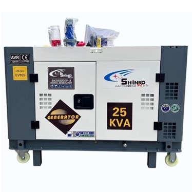 may phat dien dau diesel 25kva shinko sk28000ev-3 hinh 1