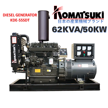may phat dien trang trai 50kw komatsuki kde-55sdt  hinh 1