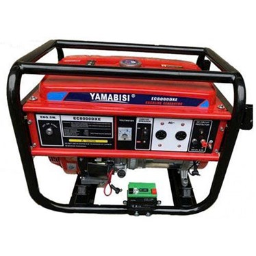 may phat dien chay xang 6kw yamabisi ec8000dxe hinh 1