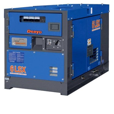 may phat dien denyo dca-6 lsx (kubota)  hinh 1