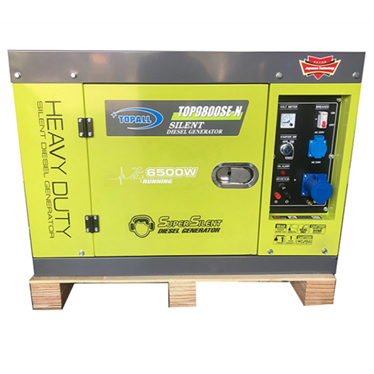 may phat dien chay dau 6kw topall top9800se-n hinh 1