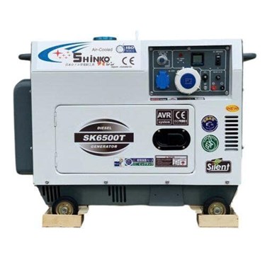may phat dien 5kw chay dau shinko sk6500t hinh 1