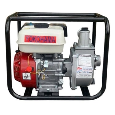 may bom nuoc chay xang 5.5hp yokohama ym-50 hinh 1