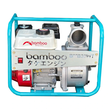 may bom nuoc chay xang bamboo 6.5hp bmb xb30wt hinh 1
