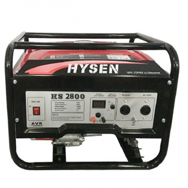 may phat dien chay xang 2kw hysen hs2800 hinh 1