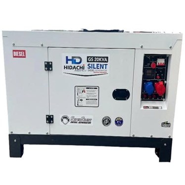 may phat dien 16kw chay dau hidachi gs20kva 3 pha hinh 1