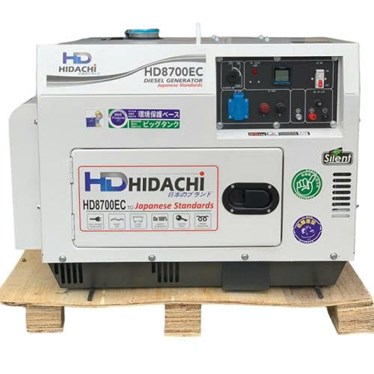 may phat dien 7kw hidachi hd8700ec chong on hinh 1
