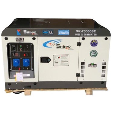 may phat dien chay dau 20kva shinko sk23000se hinh 1