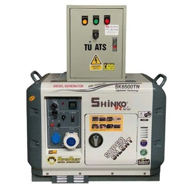 may phat dien 5kw shinko sk6500tn + dong bo ats hinh 1