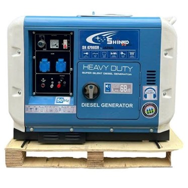 may phat dien chay dau 6kw shinko sk6700sn hinh 1