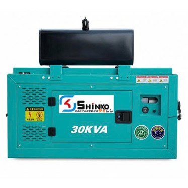 may phat dien 30kva gac container lanh shinko japan hinh 1