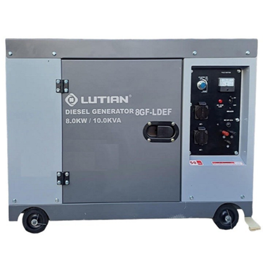 may phat dien chay dau 10kva lutian 8gf-ldef hinh 1
