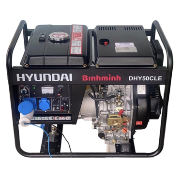may phat dien chay dau 4.6kw hyundai dhy50cle hinh 1