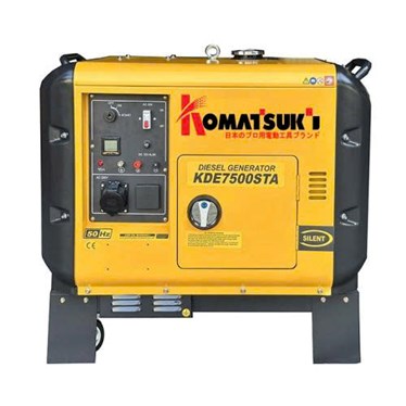 may phat dien diesel 6kw komatsuki kde7500sta hinh 1