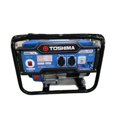 may phat dien chay xang 3kw toshima t42e (de no) hinh 1