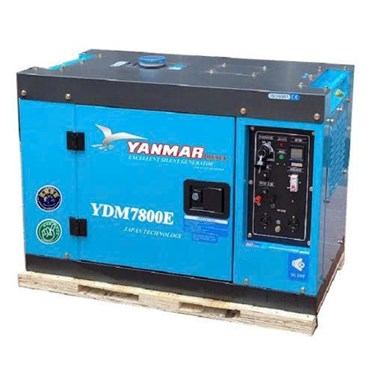 may phat dien chay dau 6kw yanmar ydm7800e hinh 1