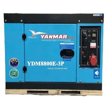 may phat dien chay dau 7kw yanmar ydm8800 (3 pha) hinh 1