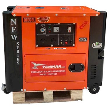 may phat dien chay dau 6kw yanmar ym9700t hinh 1