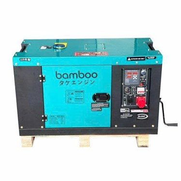 may phat dien chay dau 8kw bamboo 9800et (3 pha de cot) hinh 1