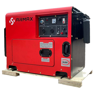 may phat dien chay dau 6kw armax mts-750e hinh 1